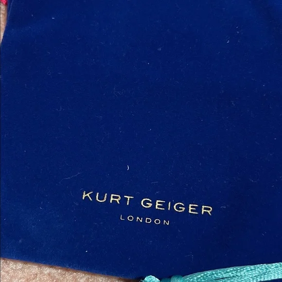 Kurt Geiger(15)  Colorful Velvet Pouches ALL NEW - Picture 8 of 9